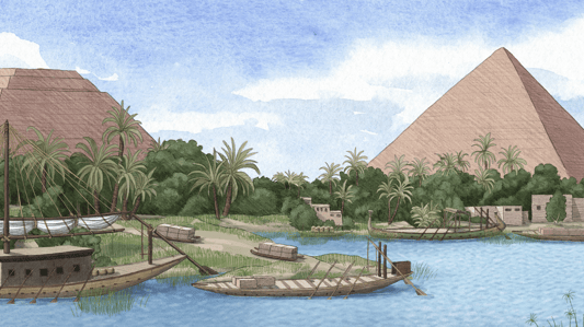 khufu-nile-illustration